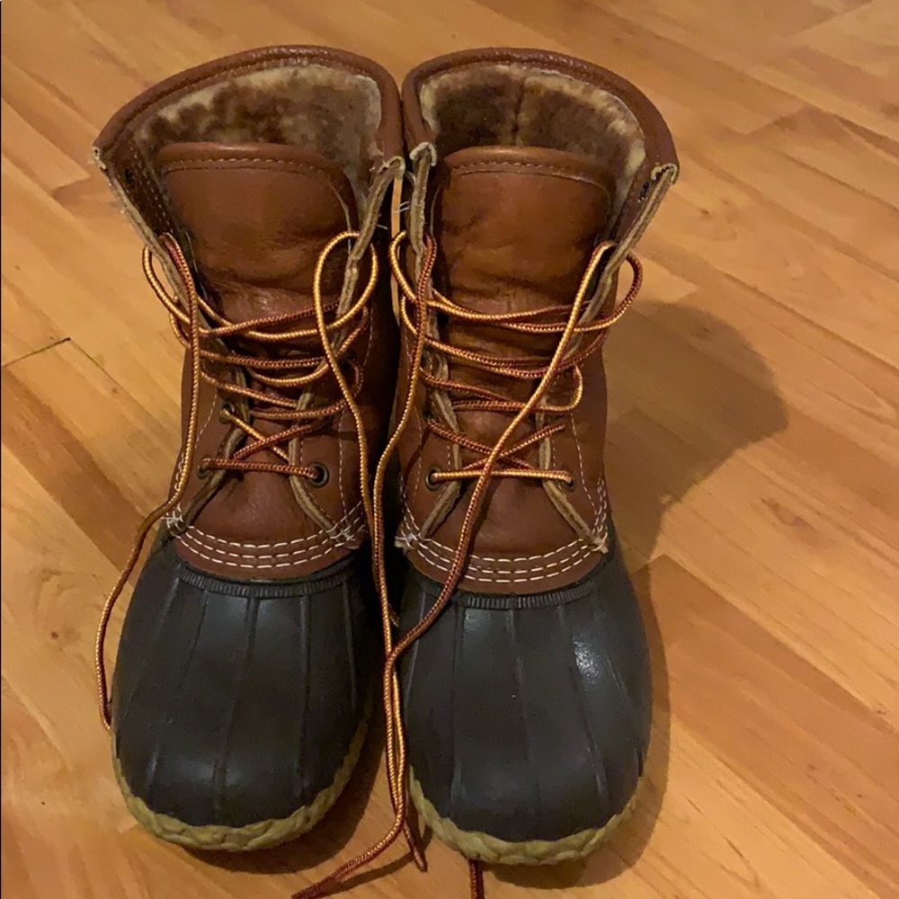 L.L.Bean duck boots